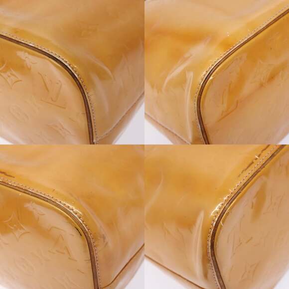 LOUIS VUITTON Monogram Vernis Houston Bag Marshmallow Pink M91302 - Picture 10 of 13